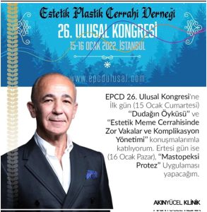 Estetik Plastik Cerrahi Derneği 26. Ulusal Kongresi