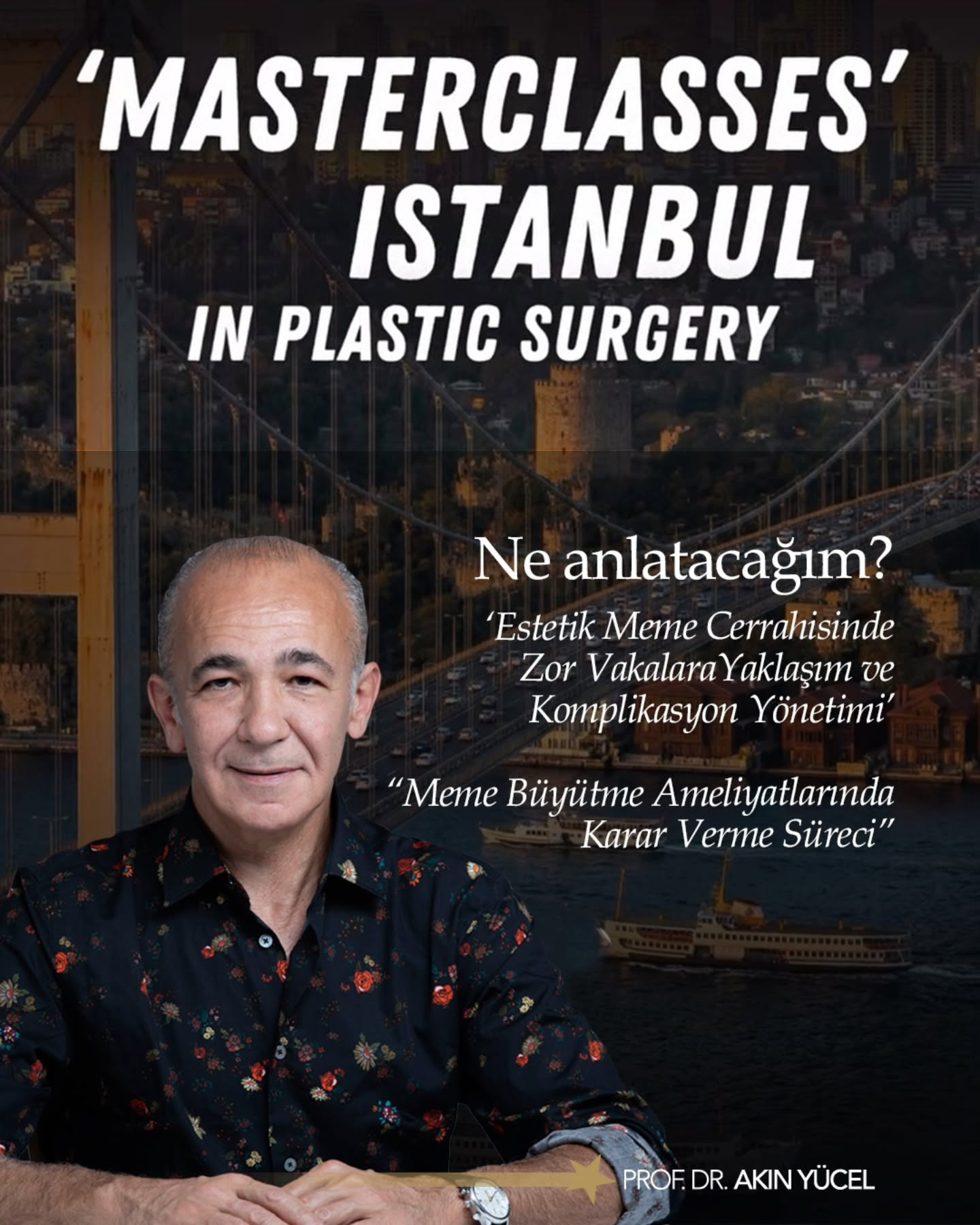 Masterclasses İstanbul in Plastic Surgery